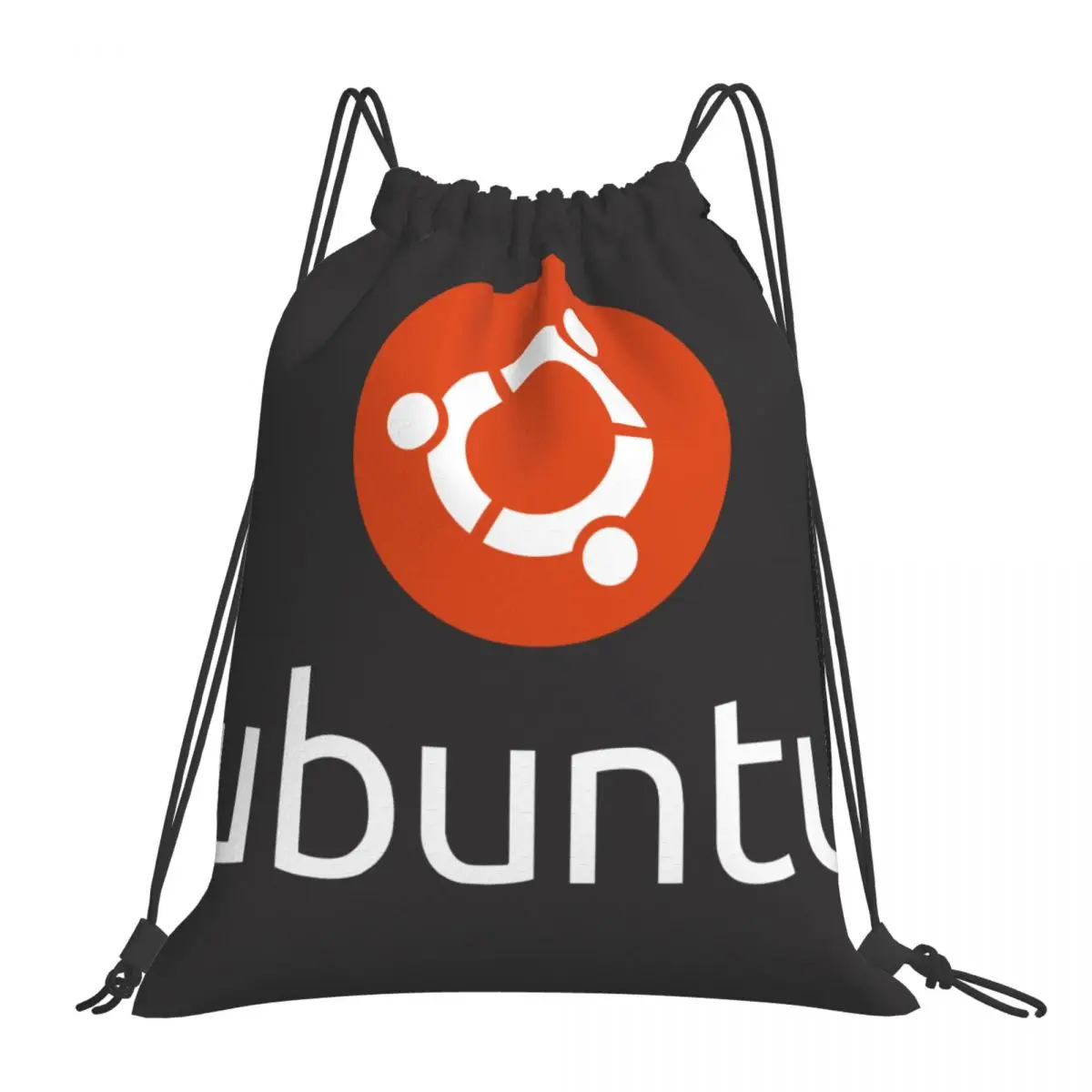 

Ubuntu Logo Drawstring Bags Gym Bag Unisex Sports Gym Bag Fitness Building Muscle Shopping Sackpack