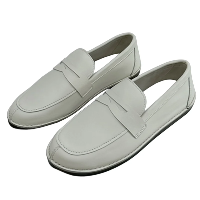 

Withered Top Quality Flat Shoes Minimalist Women's Shoes Soft Soled Loafers Round Toe Grandma Shoes Casual Shoes Women