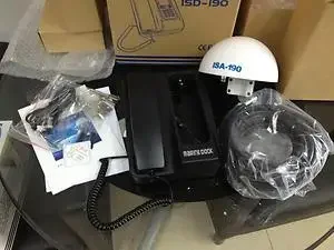 محطة إرساء Matsutec ISD-190 Isatphone Pro مع هوائي نشط وكابل 10 أمتار هاتف قمر صناعي بحري isatdock ISD-190
