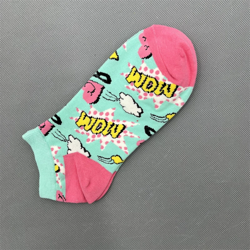 Happy Women Ankle Crew Socks