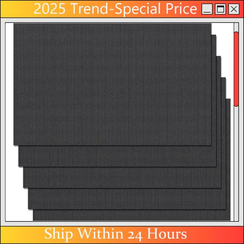 AA64 5 Sheets 0.5 Mmfursuit Eyes Mesh Waterproof Printable Eye Nets Forfurry Cosplay, Props, Fursuits Crafts Making A