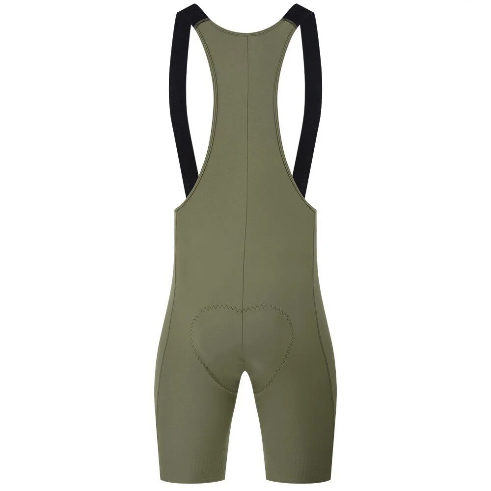 Professional Unisex Cycling One-piece Bib Shorts Moisture-wicking Breathable Sponge Seat Cushion Seamless Glue Fitted 300g Pants