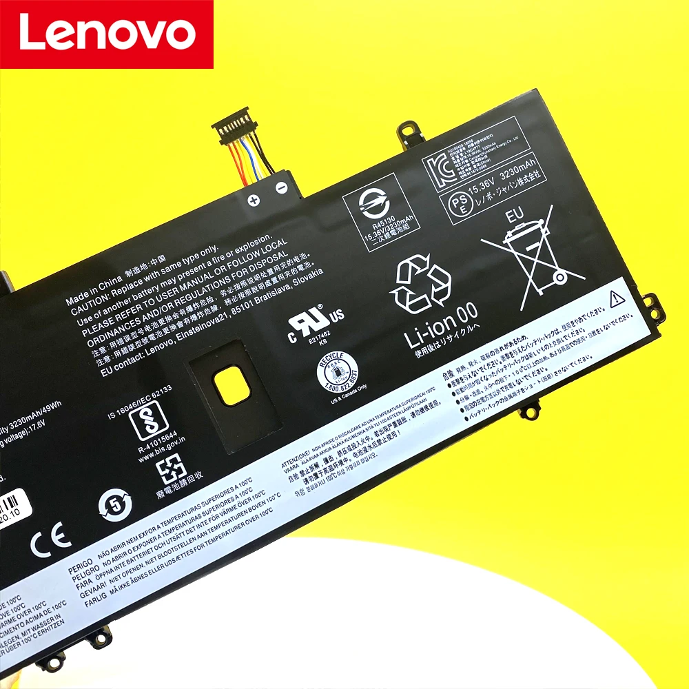 NEW Original Laptop Battery For Lenovo X1 CARBON 2019, X1C SKB10K97644 02DL004 02DL005 L18M4P72 L18C4P71 L18L4P71