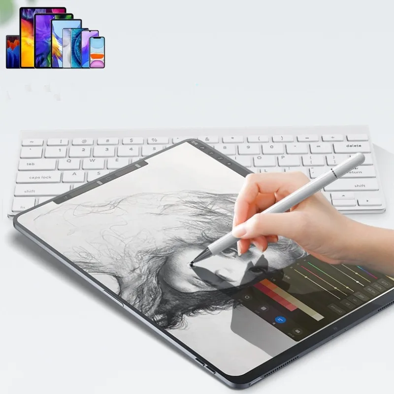 Touch Pen For iPad Pro Air iPhone XS 11 12 13 14 Pro Max For Samsung Huawei Xiaomi OPPO Vivo Smartphone Tablet Stylus Pen Pencil