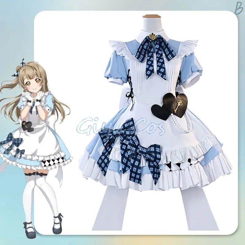 

Lovelive Gigo Минами Котори Косплей Костюм для взрослых Карнавальные костюмы на Хэллоуин Маскарад Женская игровая форма