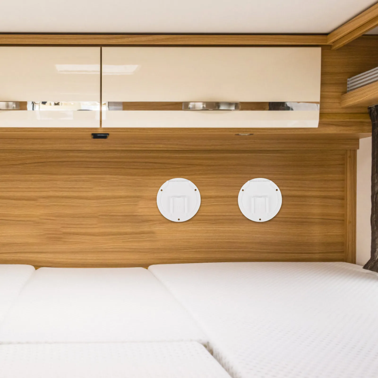 

1Set Black Wire Round Rv Storage Box Cable Hatch Round Electric Cable Access Hatch for Yachts Black Wire Yacht Storage Box