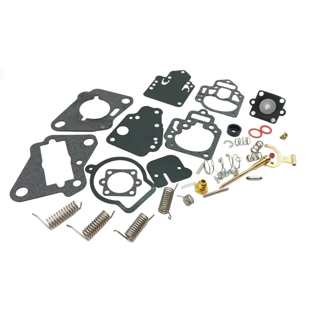 1 Set Carburetor Repair Kit 1395-8237072 For 10-25 For Hp For Mercury And For Mariner 2-stroke Outboard Engines