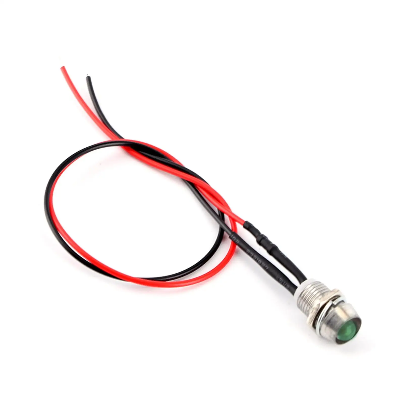 4Pcs/LOTS 12V 8mm Panel for pilot Dash Warning Light Indicator Lamp Car Van Boat Suitable for cars ,, boats and other car