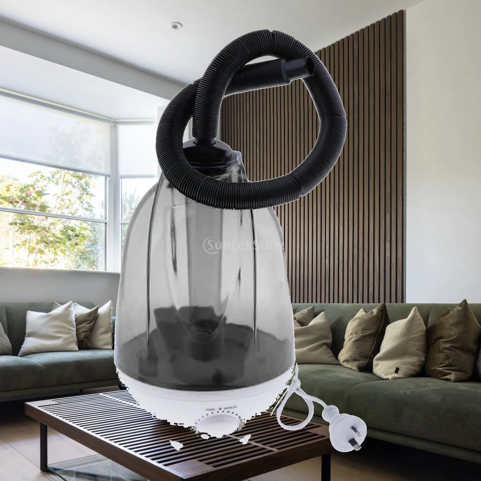 Adjustable Reptile Humidifier Fogger Large Tank Mist Maker for Chameleon Tortoise Terrarium Use