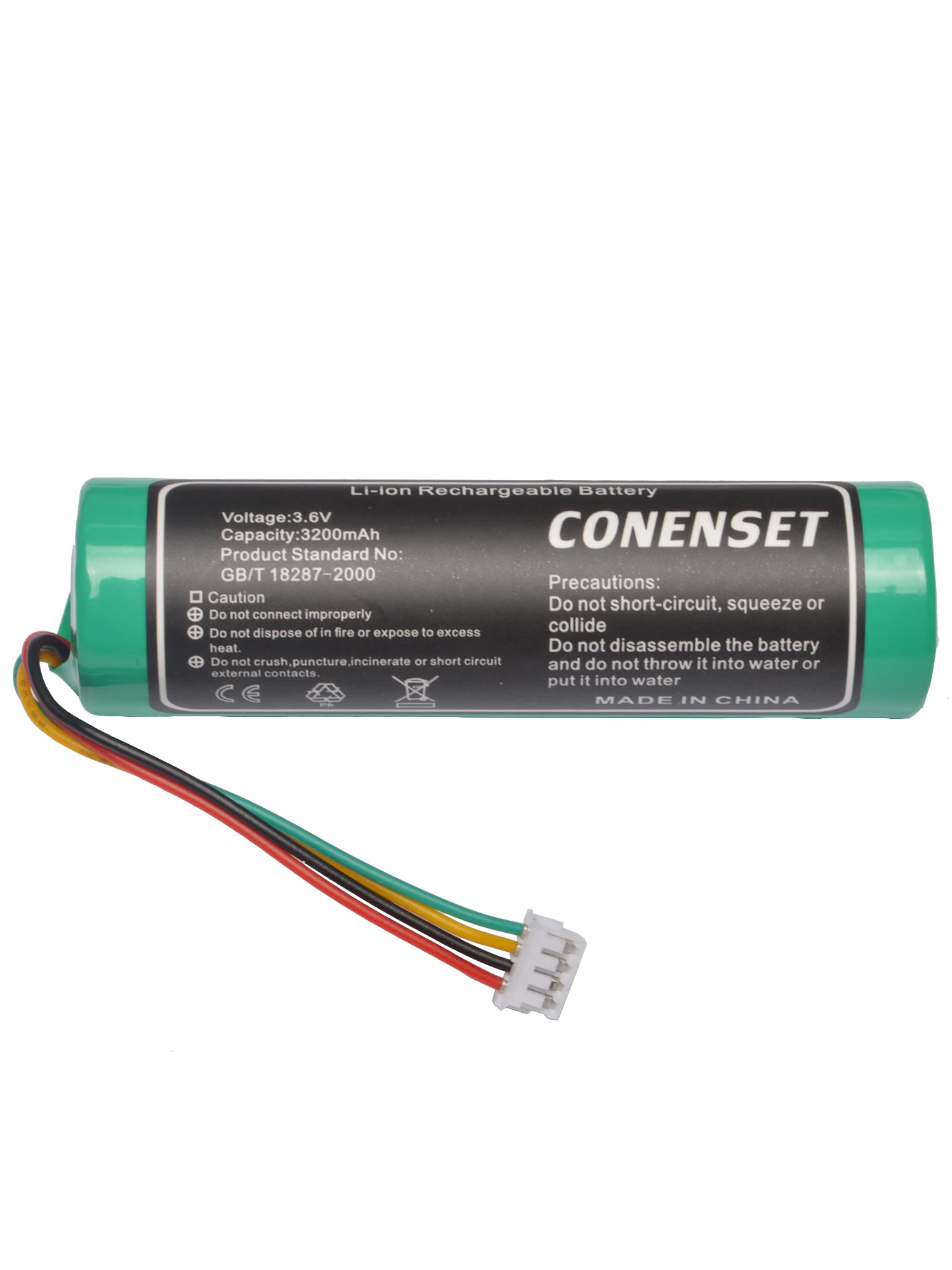 3200mAh Dog Collar Battery for Garmin Alpha 100, DC50, GAA002, GAA003, GAA004, T5, TT10, TT15, T5 Tracking Collar