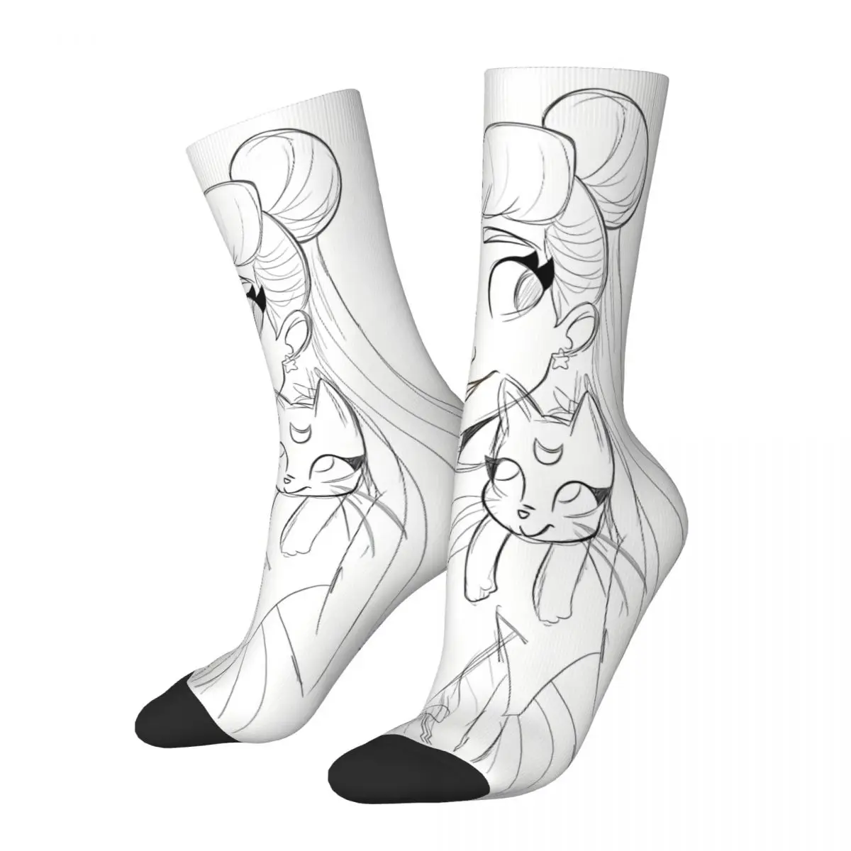 

Best Friends Socks Printed Men's Stockings Polyester
