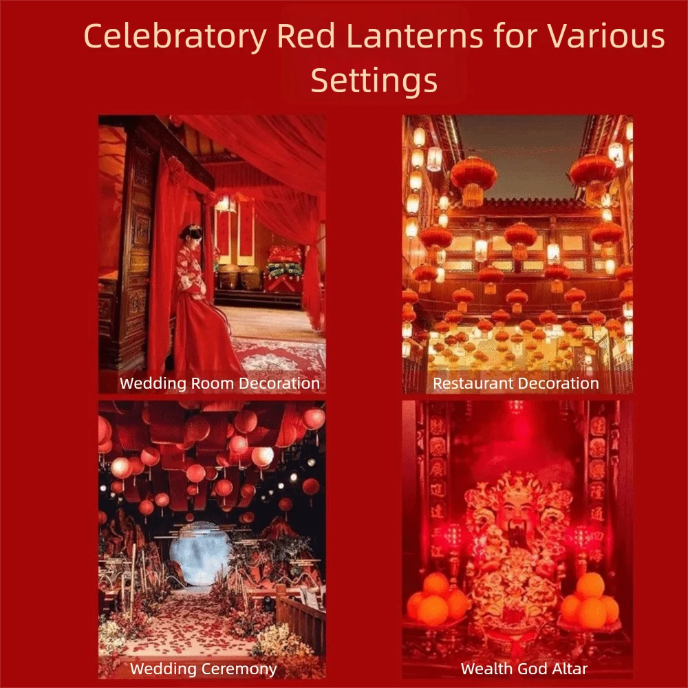 Red Color E14/ E27 Corn Lights High Brightness No Flicker New Year Lantern Light Bulb Energy Saving Replace LED Corn Bulbs