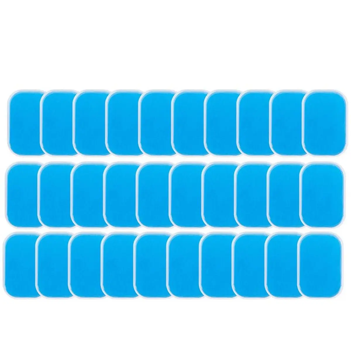 [MEGAL SALE]60PCS EMS Gel Pad, Electrode Gel Replacement Pad, EMS Absorbent Gel Pad, Abdominal Muscle Trainer Accessories
