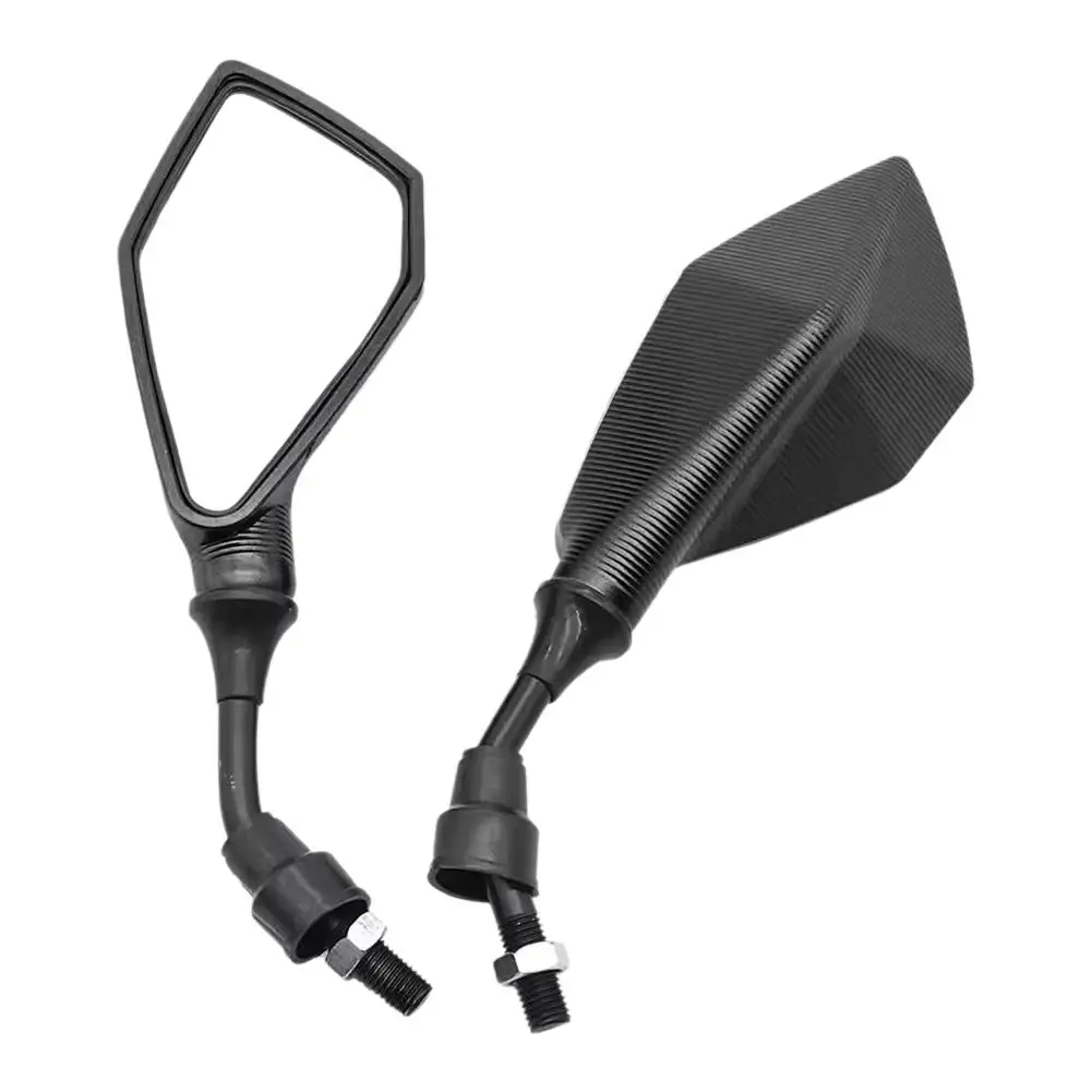 1 زوج دراجة نارية مرآة الرؤية الخلفية استبدال أجزاء مساعد E-الدراجة تعديل مرآة الملحقات عكس سكوتر N9P8