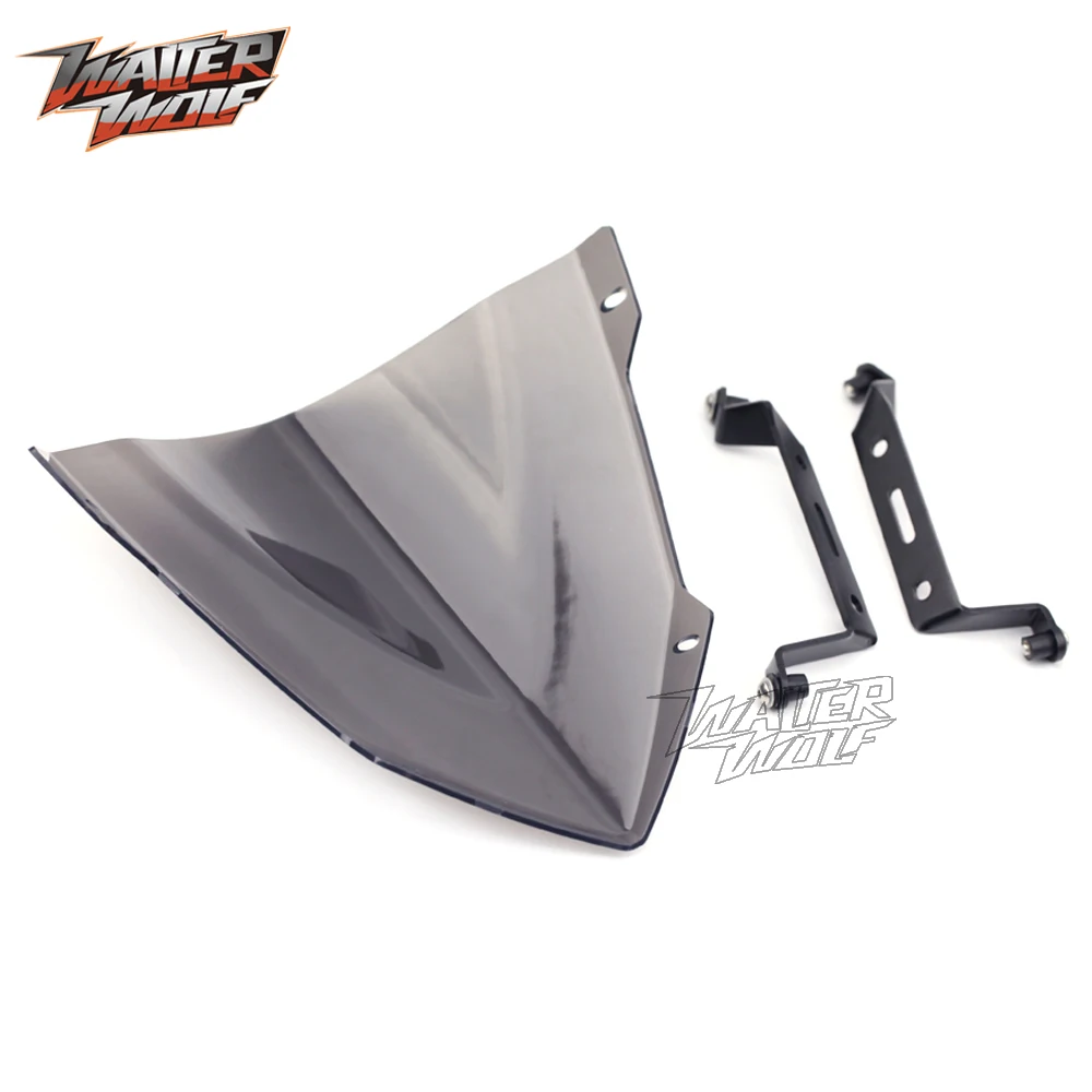 Motorcycle Windshield Windscreen For YAMAHA MT07 FZ07 MT-07 FZ-07 MT FZ 07 2014-2020 Moto Accessories Front Wind Deflectors