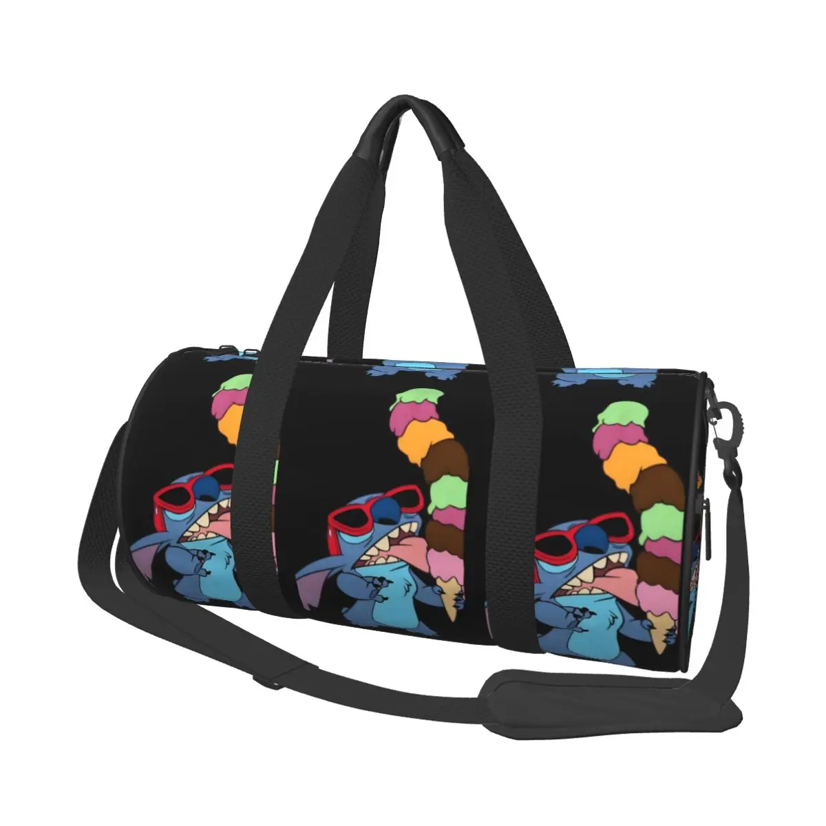 

Изготовленная на заказ большая сумка-тоут для женщин, комедийная мультяшная сумка для покупок, пляжная дорожная сумка для спортзала