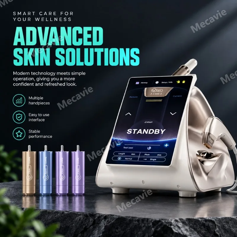 Standby Advanced Multi Probe Skin Care Device With Touch Screen Interchangeable Handpieces Adjustable Intensity 11.11 Promotion