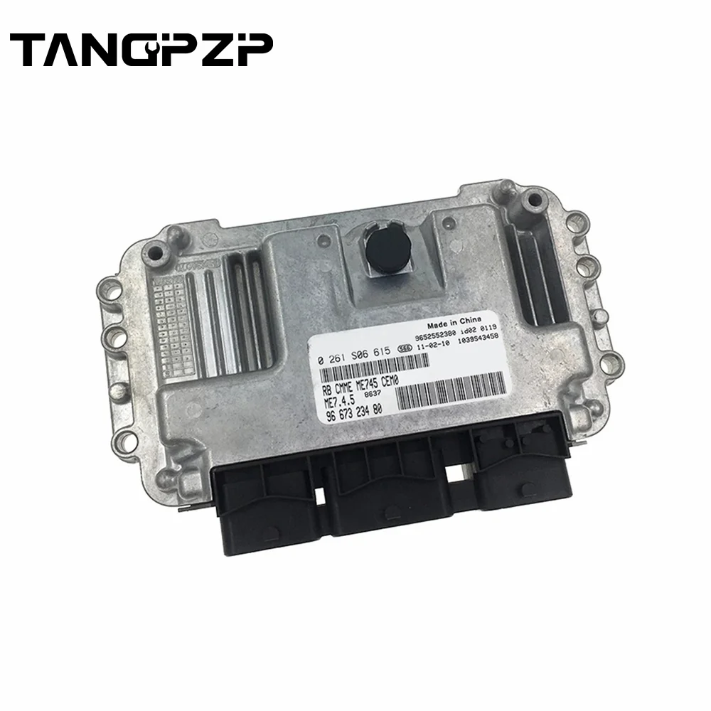 

Tangpzp 9667323480 Car Engine Computer Control Module For Peugeot 301 206 207 307 308 408 C2 C3 C4 Zx Elyess Ecu