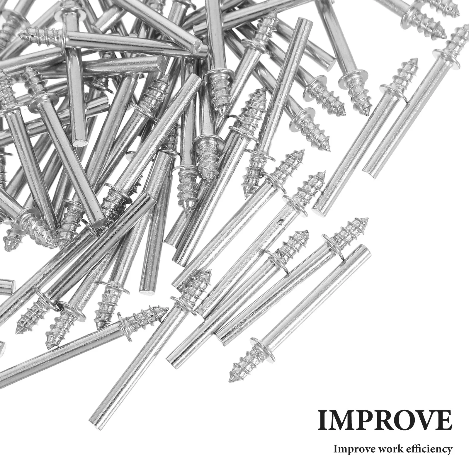 100 قطعة الحفر الكهربائية ربط قضبان محول عالمي أدوات العمل المعدنية الدقة الصوف تلميع تمديد قضبان عمود دوار #5