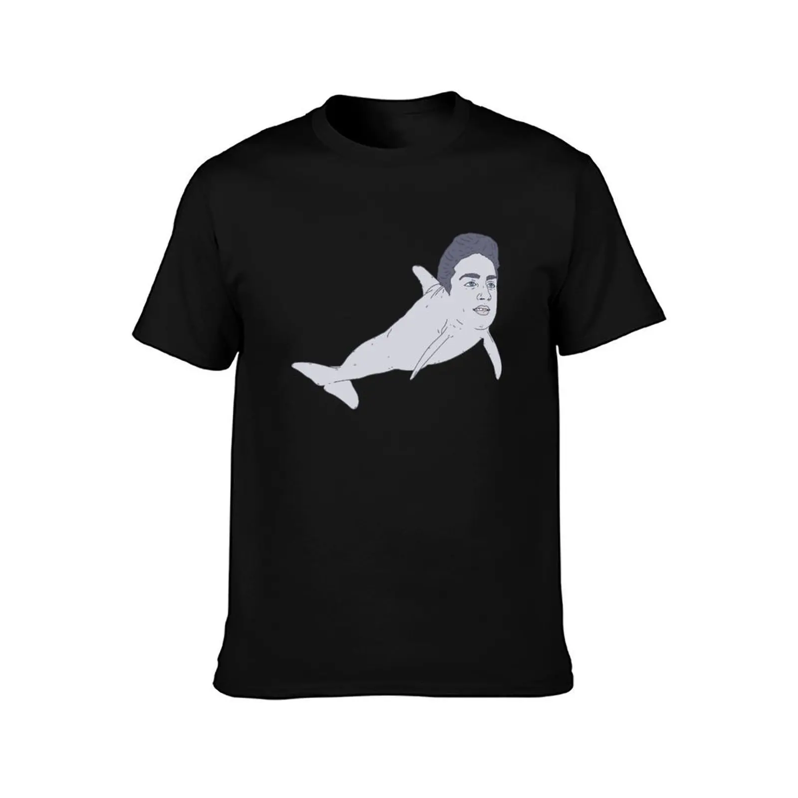 Danny Gonzalez - Dolphin Man - Canny Valley T-Shirt Plus Size Summer Short Sleeve T-Shirt