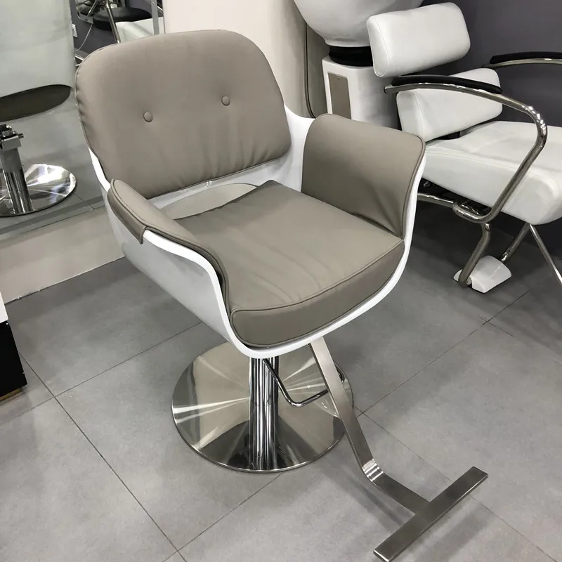 New Internet celebrity hair salon chair barber shop chair hair cutting seat special simple hair salon stool -end