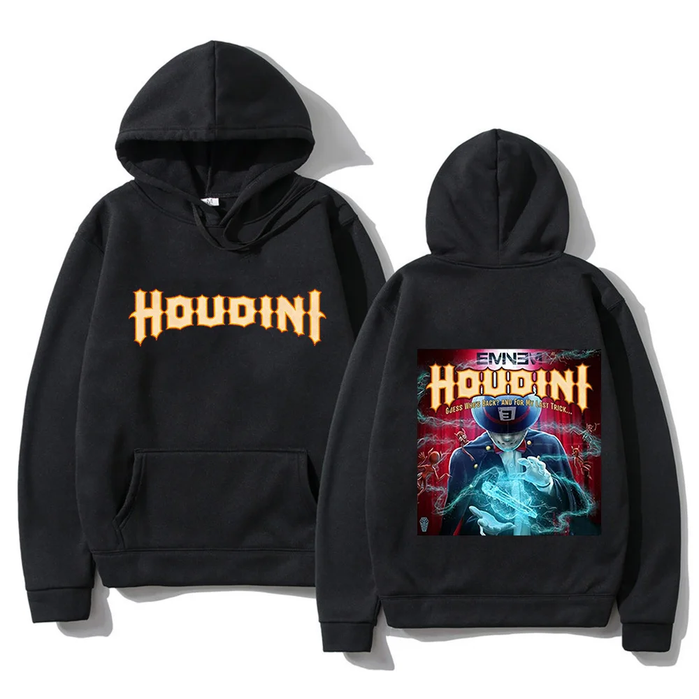 

Eminem New Album Houdini Hoodie Fashion Men/Women Harajuku Hip Hop Hoodies Unisex Autumn Winter Vintage Pullovers Sweatshirts