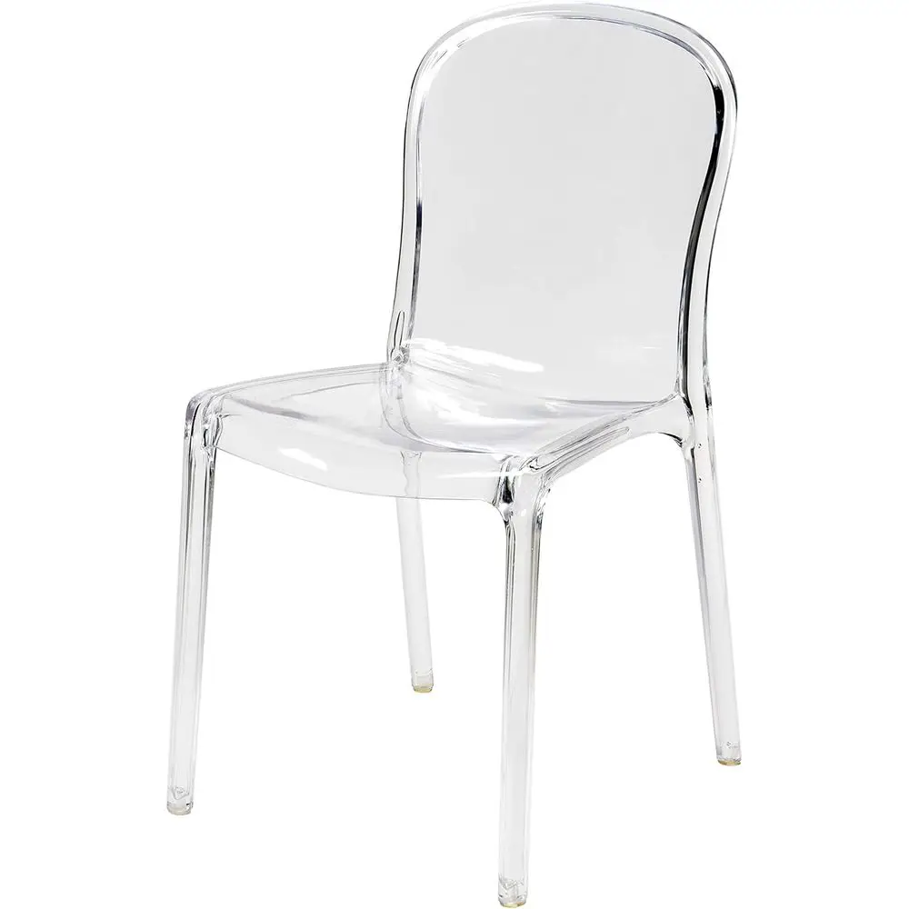 

Stackable Transparent Plastic Chair, Clear Seating Option