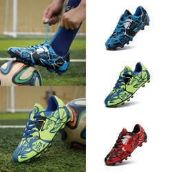 Children's Adult Long Nail Soccer Shoes Students' Outdoor Comprehensive Training Sports Shoes Men's Lawn Football Shoes 31-43#