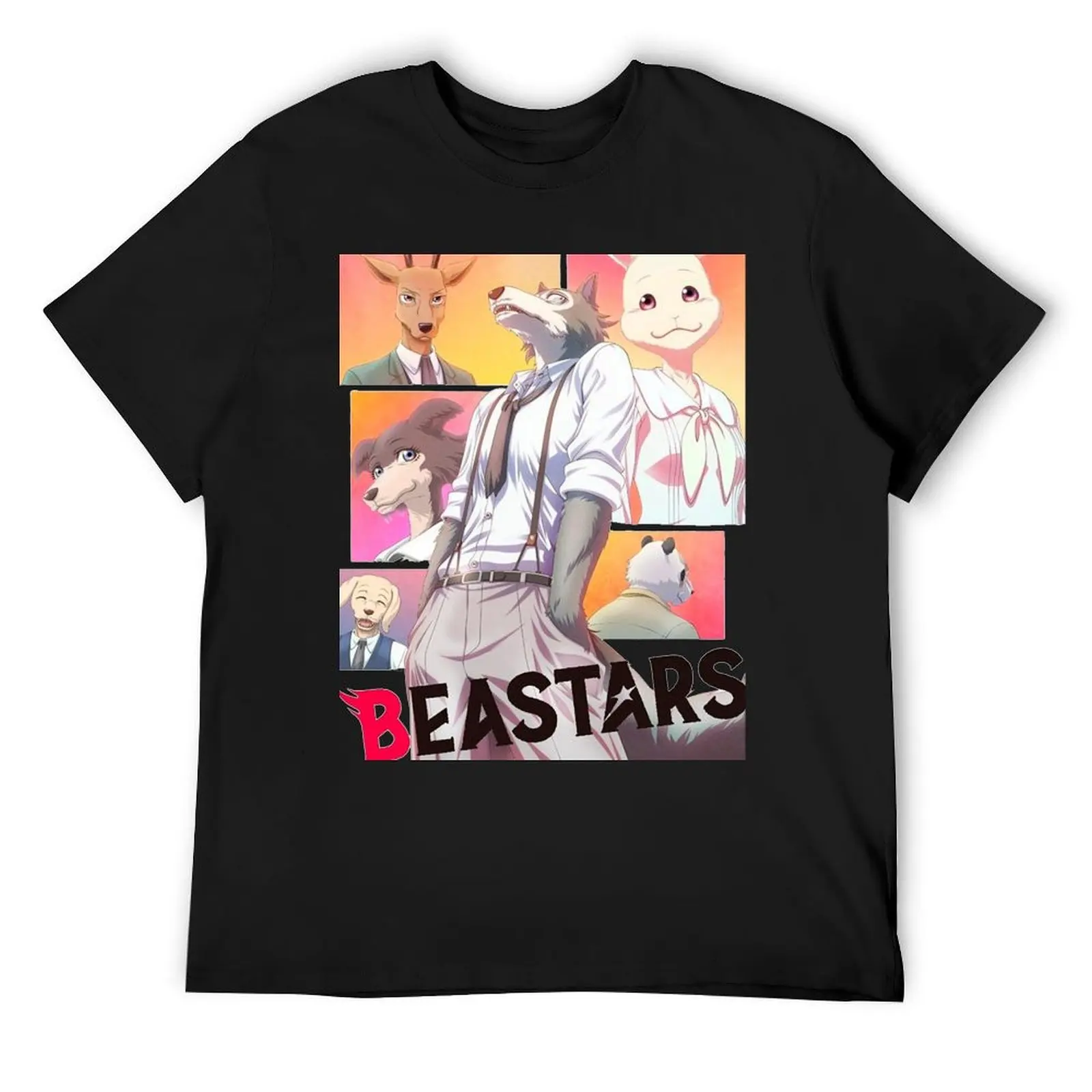 

Beastars family T-Shirt vintage oversized t shirt cotton graphic tees mens graphic t-shirts hip hop