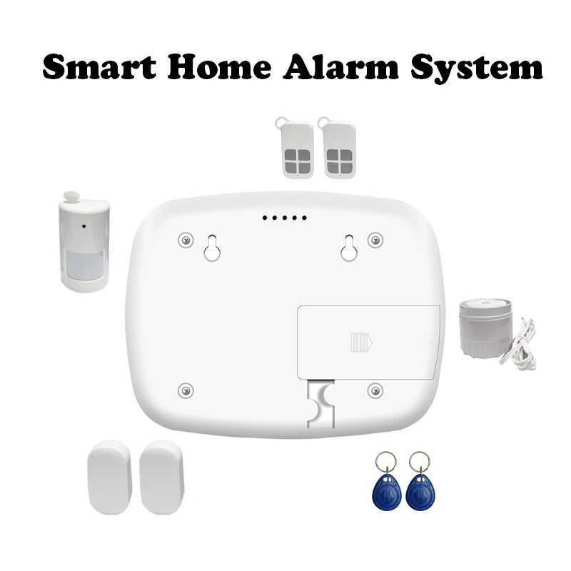 

Wireless Security Home Burglar Intrusion Personal Alarm System Kit Door Sensor 4G WiFi Tuya Smart Home Security Anti-theft Alarm