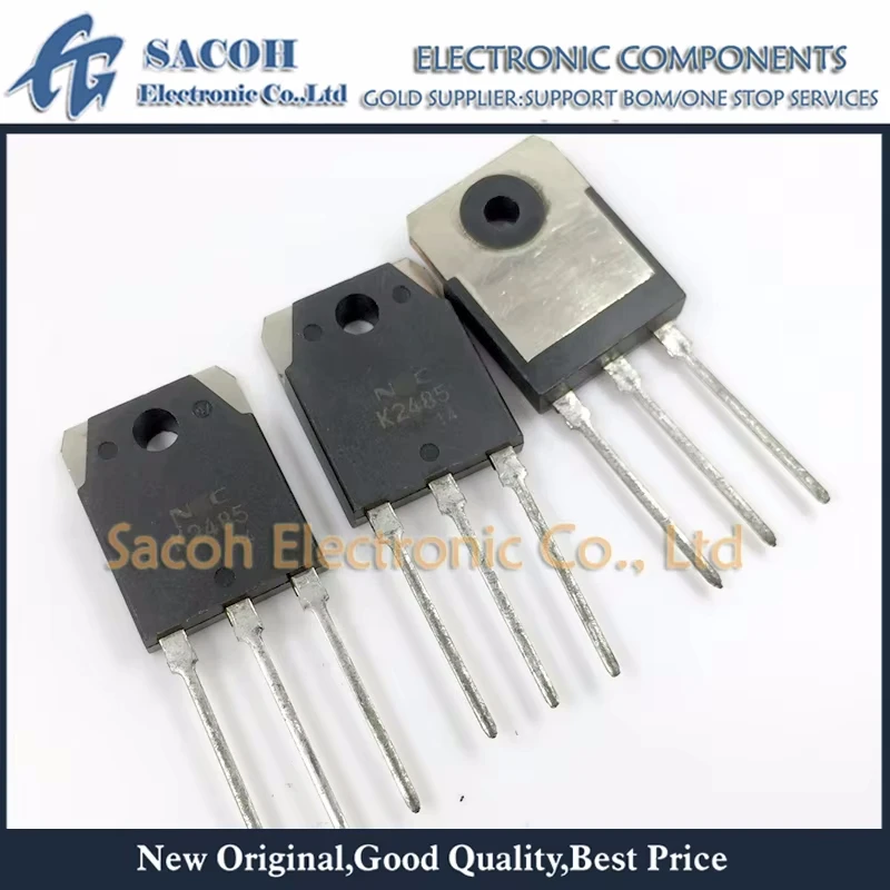 

New Original 10Pcs 2SK2485 K2485 TO-3P MOSFET Field Effect Transistor In Stock