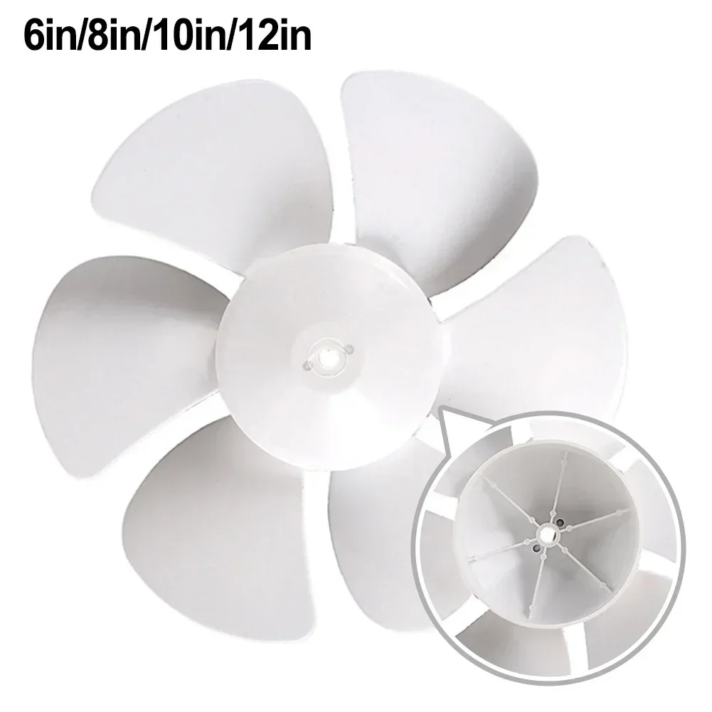 1PC Ventilation Fan Blades 6-Blade Fan Blades Suitable For Roof Ventilation Hoods 160MM/200MM/250MM/280MM Home Improvement