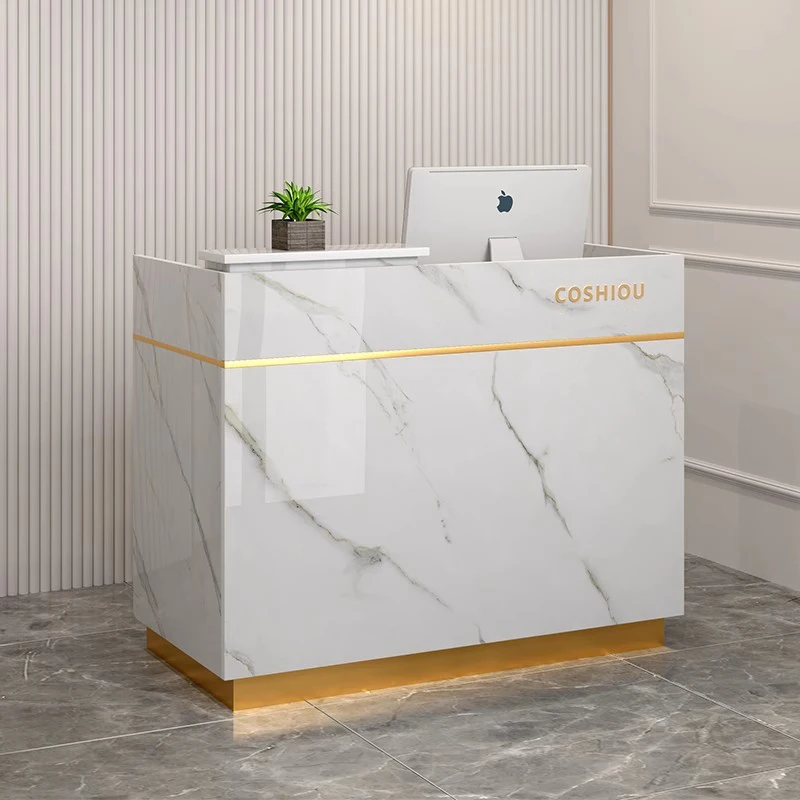 

Design Luxury Reception Desks Modern Beauty Welcome Aesthetic Reception Desks Company Aesthetic Mostrador Commercial Furniture
