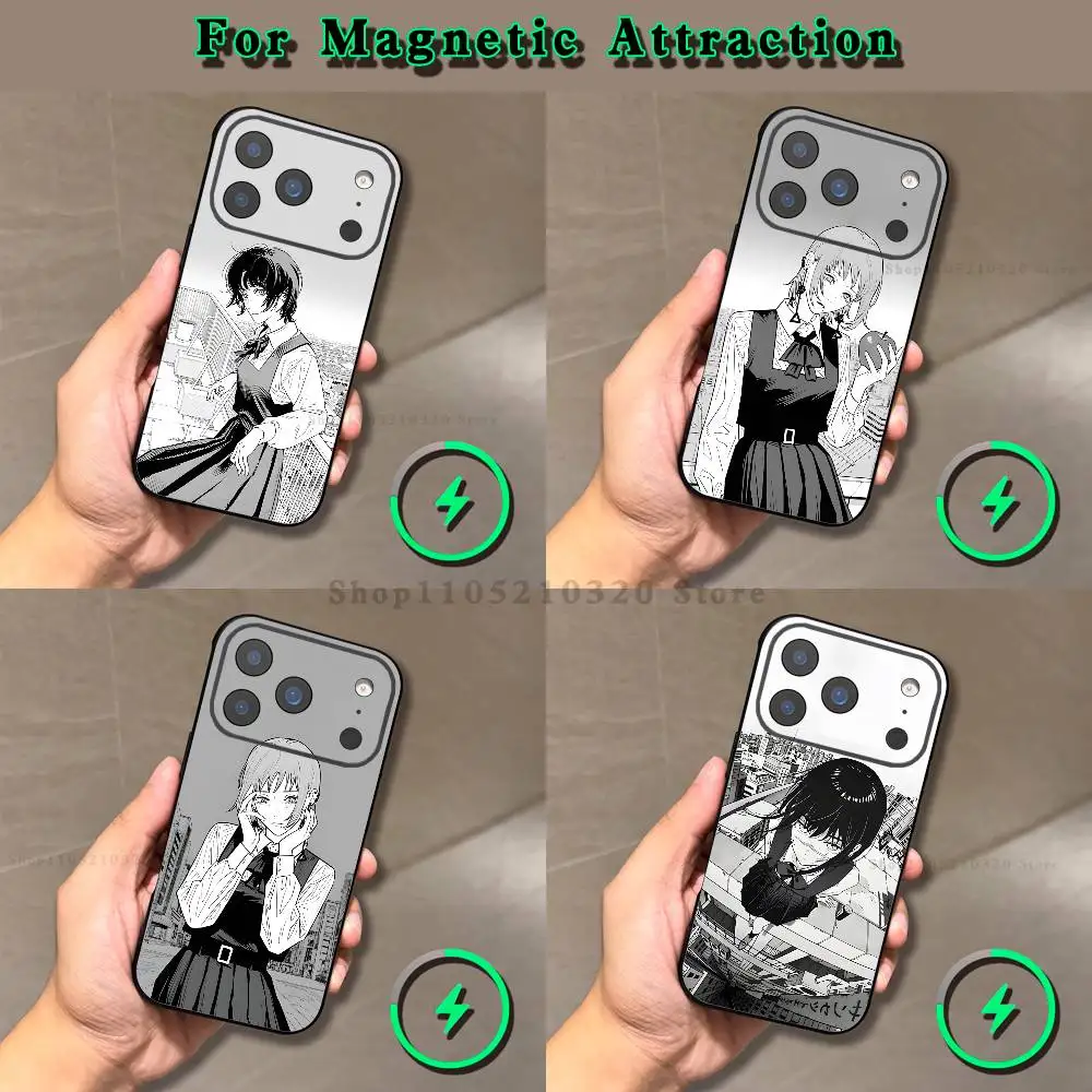 

Fujimoto Tatsuki Comics Phone Case For iPhone 17,16,15,14,13,12,11,Pro,Max,Plus,E,Air,Mini Magnetic Magsafe Frosted Clear