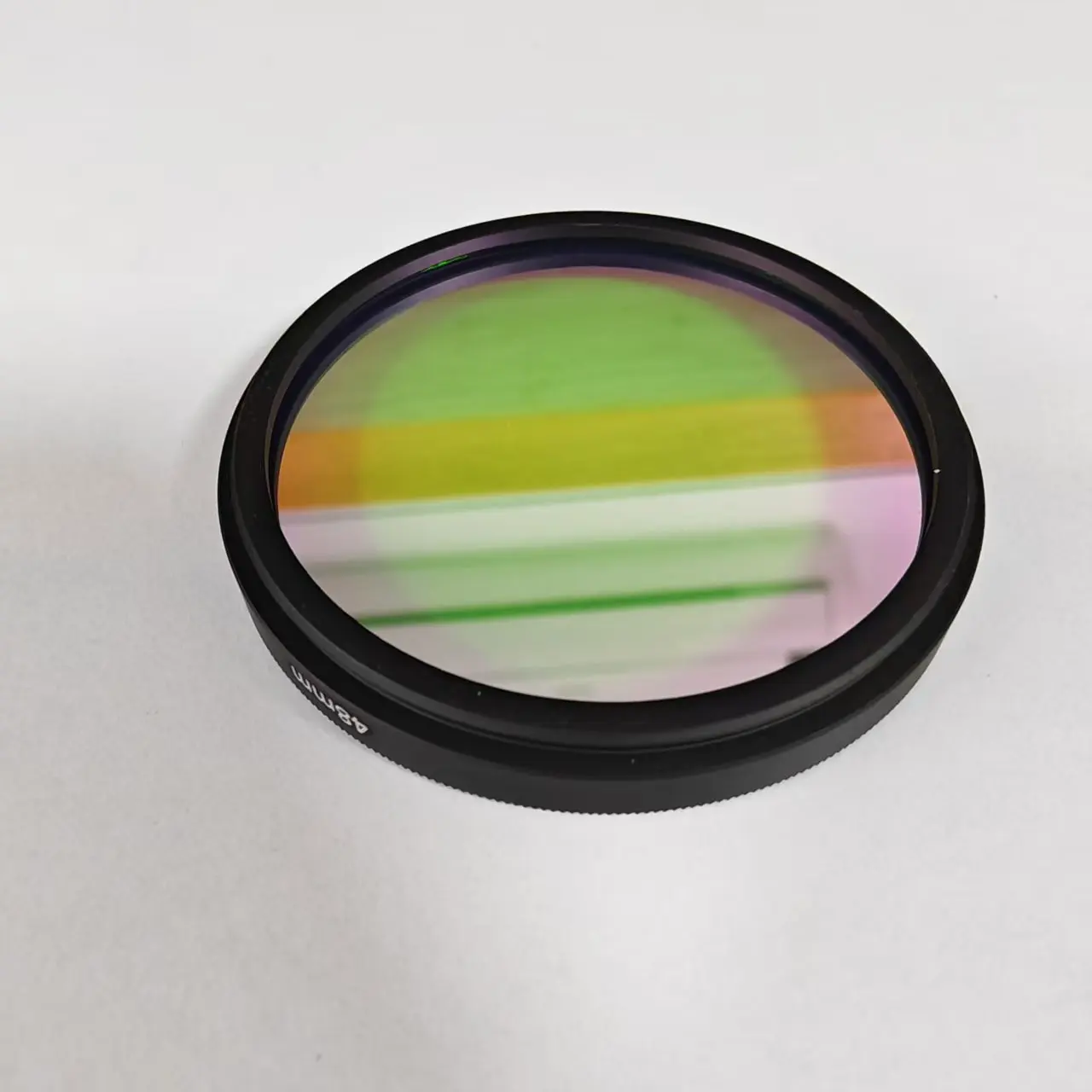Size M48 2\'\' Diameter 589nm Narrow Bandpass Filter Glass
