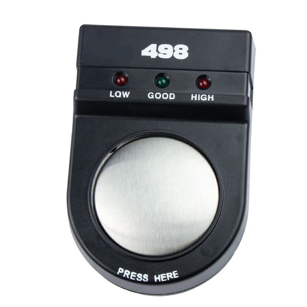 Tester per braccialetti antistatici, controllo di messa a terra portatile per bracciale ESD con allarme sonoro e luminoso per banco da lavoro