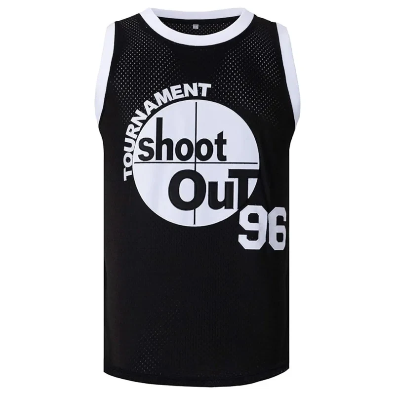 

✿JIDUA ✿JIDUMovie Shoot Out #23 Motaw #96 Birdie Basketball Jersey 90s Hip Hop Clothes for Halloween Party Cosplay Men Shirt✿✿❥★