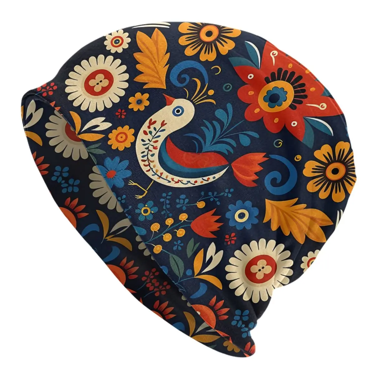 

Польские народные шапочки, облегающие шапки, шапки, тонкая шапка с цветочным рисунком, головные уборы, шапки, мужские лыжные шапки унисекс