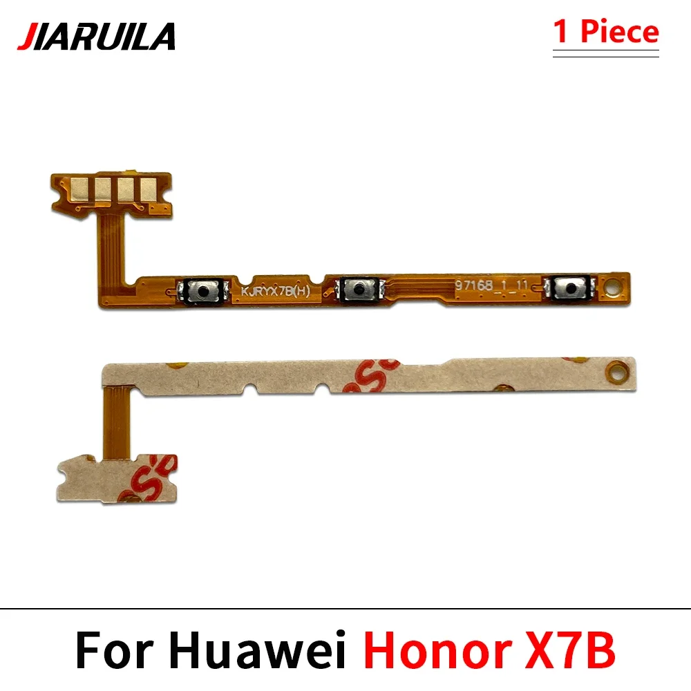Phone New Power Volume On Off Button Internal Flex Cable Parts For Huawei Honor X5 Plus X6A X6S X7A X7B X8A X8B X9B X50 Pro