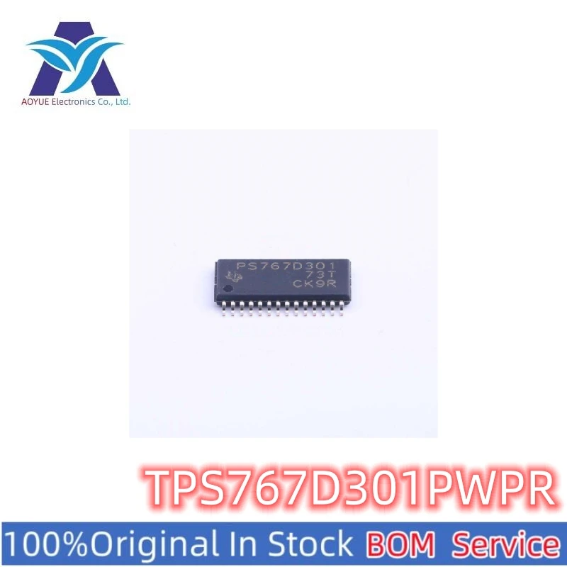 New Original Stock IC TPS767D301PWPR  Device Marking: PS767D301 Linear Voltage Regulator (LDO) Series BOM Offer