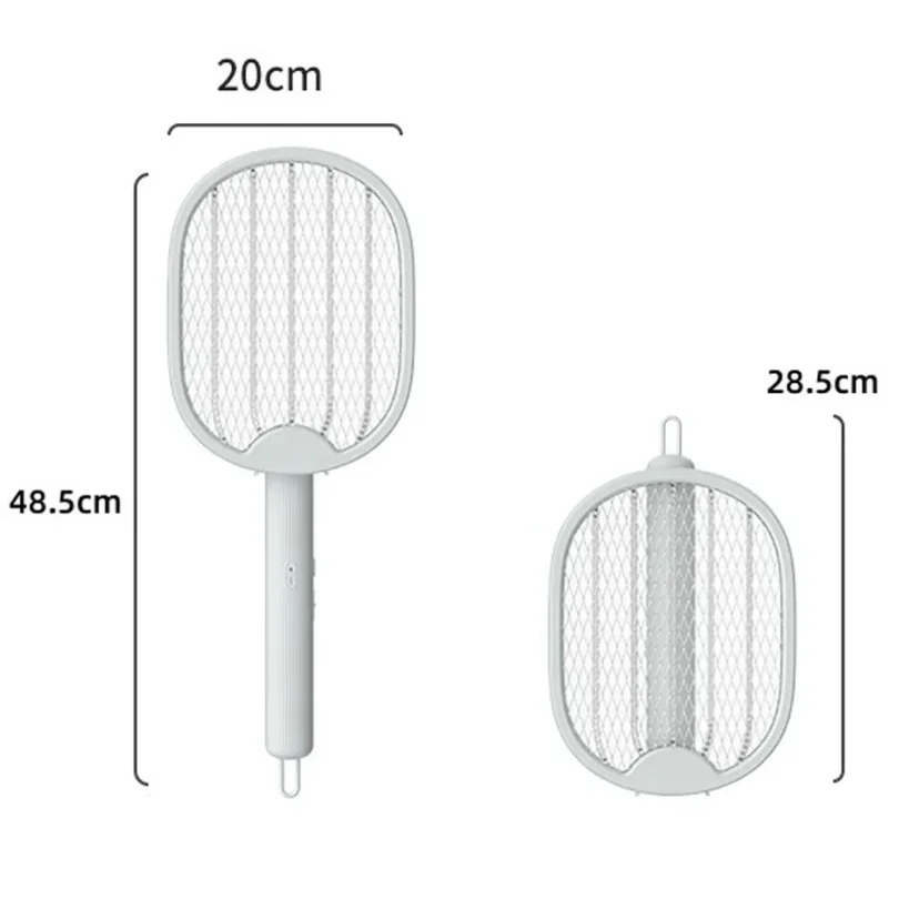 3000V Foldable Electric Mosquito Killer USB Rechargeable Fly Trap Mosquito Swatter Racket Insect Killer With UV Light Bug Zapper view 6