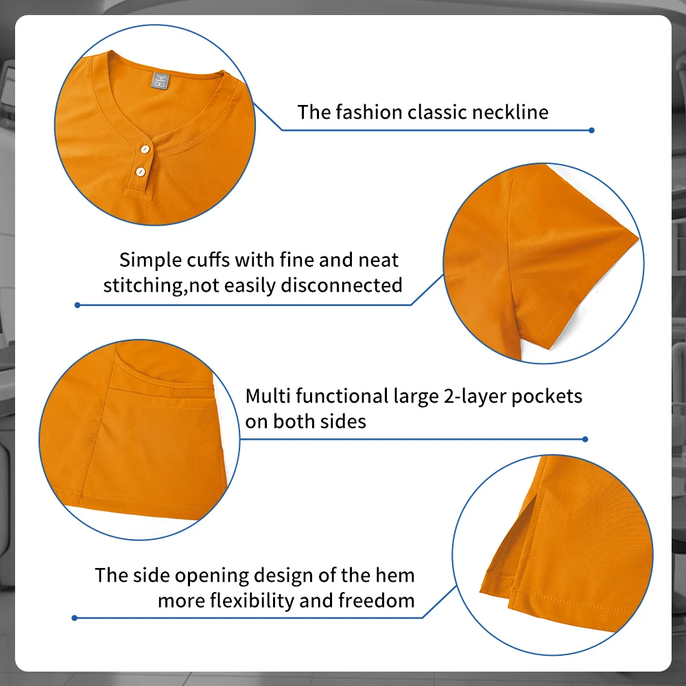 Pharmacy Nurse Uniform Multicolor Medical Surgical Suits Scrubs Jogger Sets Women Pet Medical Clothing Beauty Salon Spa Uniforms