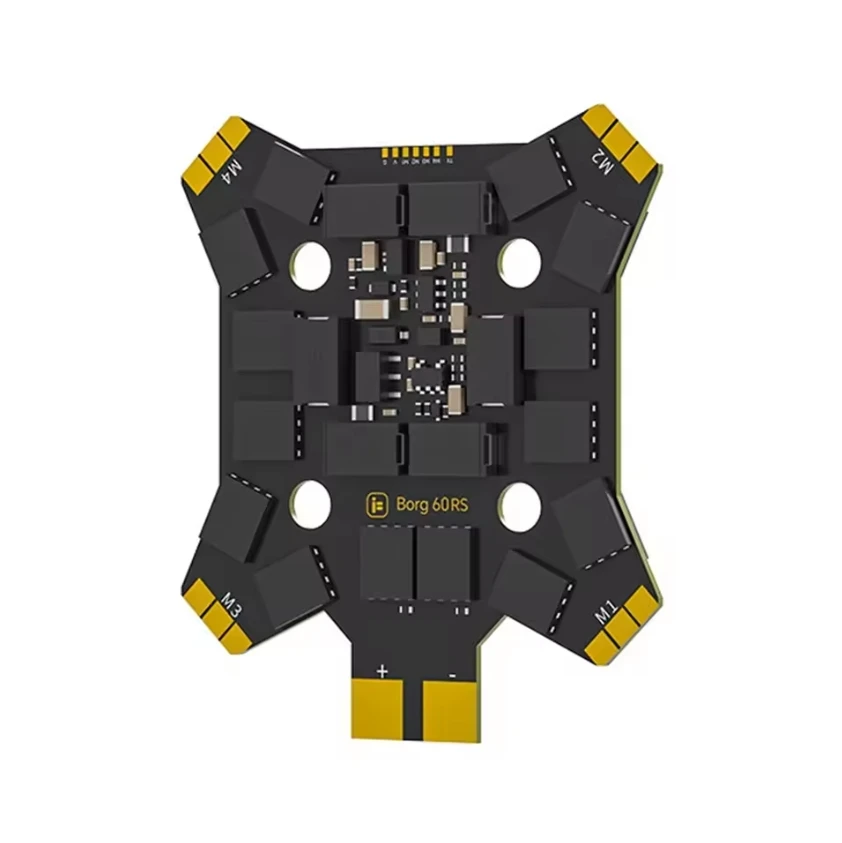 IFlight Borg 60R ESC Borg 60R BL32 ESC 60A 4-8S STM32G071N 20x20 módulo antiencendido integrado para piezas de Dron de carreras con visión en primera persona RC