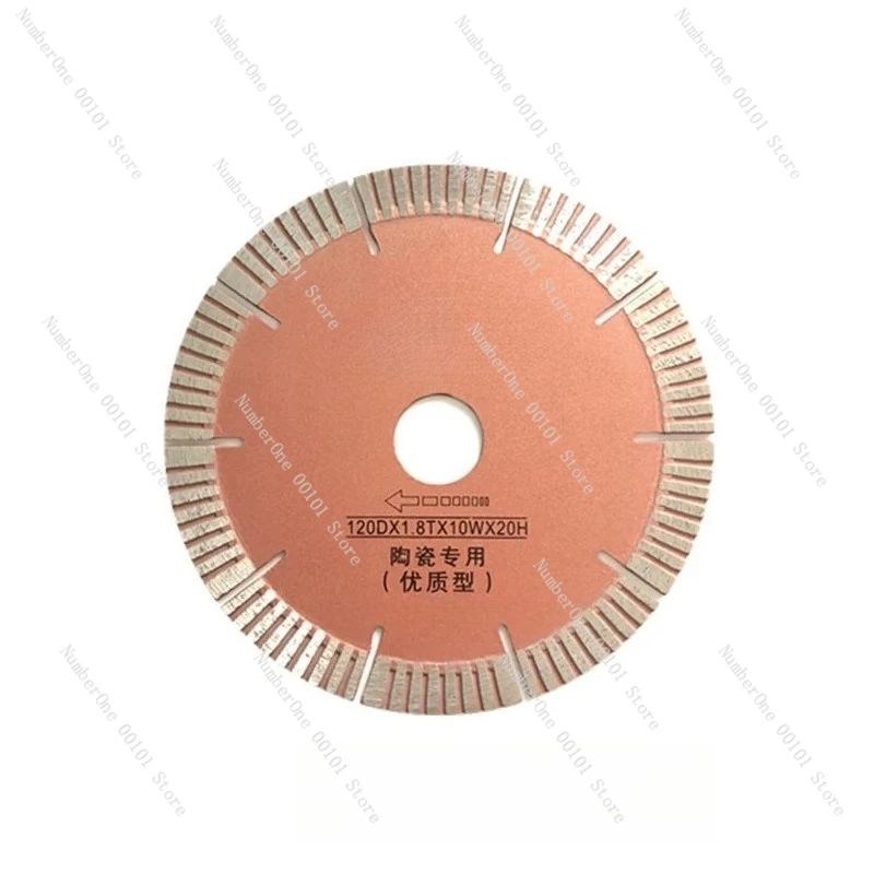 120mm T-slot diamond saw blades for wandeli tile cutting machine, 10 pieces