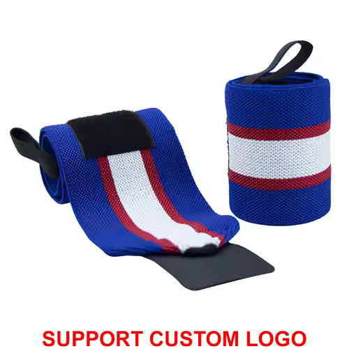 1 Pair Wristband Wrist Support Brace Straps Extra Strength Weight Lifting Wrist Wraps Bandage Fitness Gym Training Custom Logo - Image 22