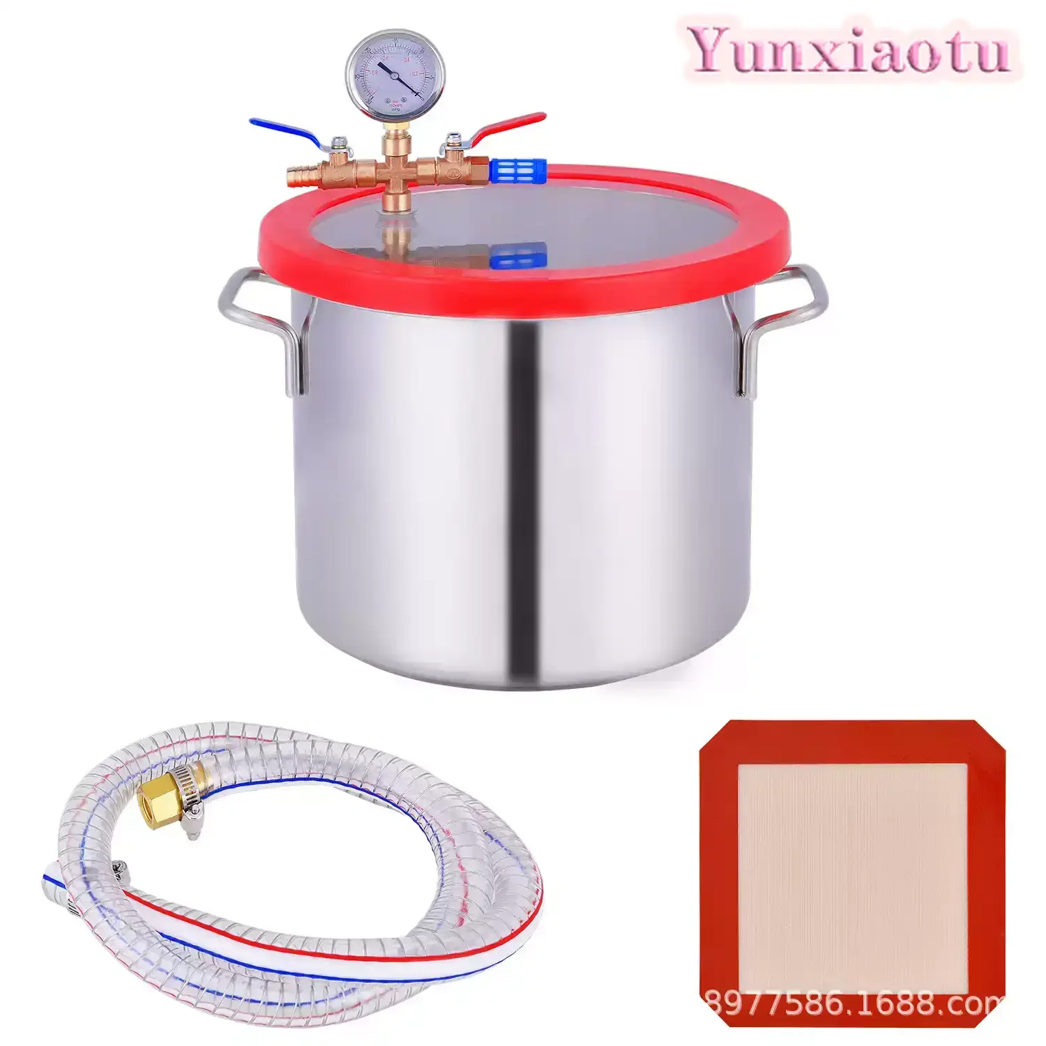 Vacuum Degassing Chamber for Stabilizing Wood Resin Degassing, Silicone Degassing and Gypsum Degassing