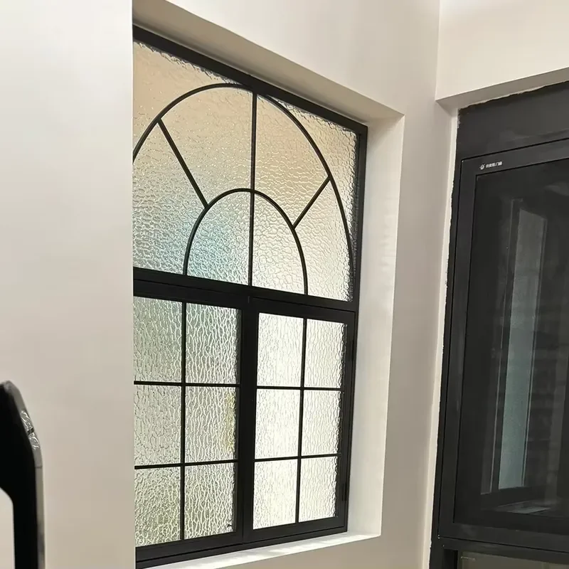 Vintage Style Slimline Slim Frame Window Grill Design Casement Window Thermal Break Aluminum French Windows