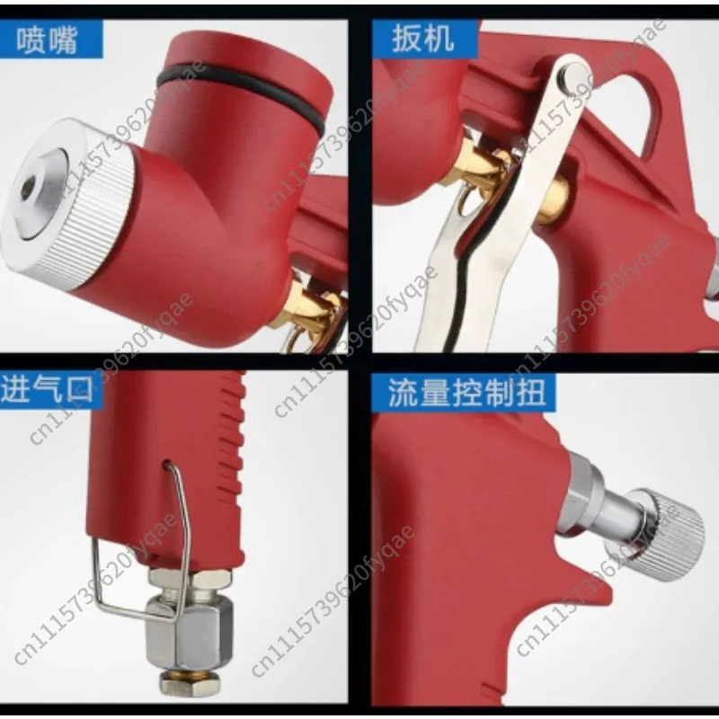 Texture Hopper Spray Gun For Diatom Mud Real Stone Paint Exterior Wall Putty Construction Coating Spraying Machine Accessory view 6