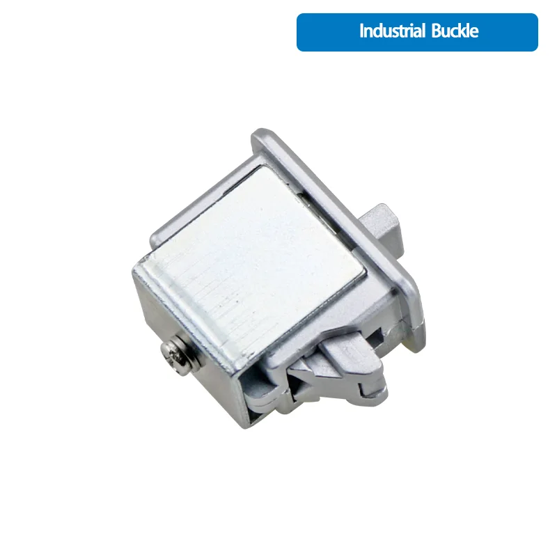 Automatic Closing Square Impact Buckle Lock Zinc Alloy Hardware Accessories Industrial Equipment Cabinet Door