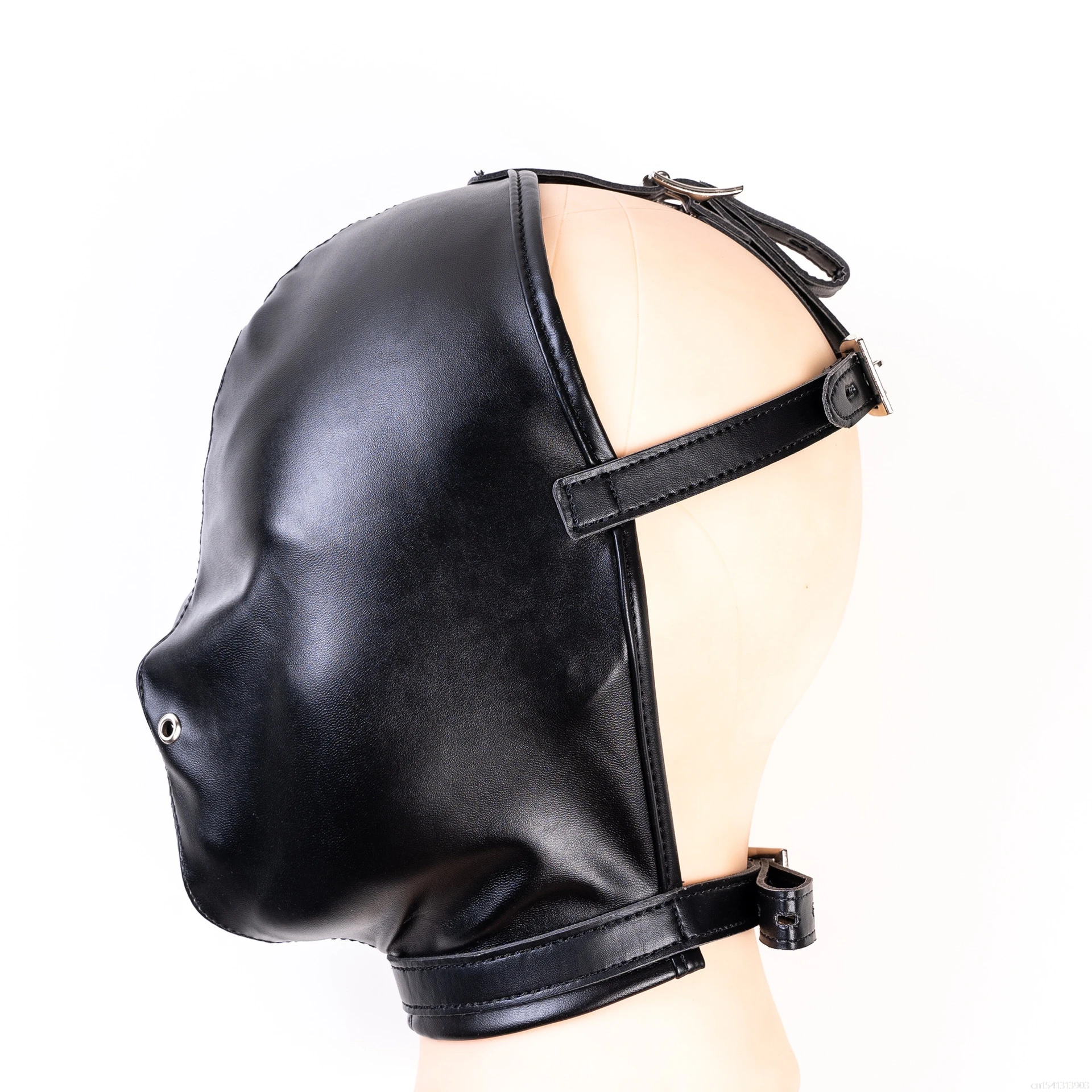 Face Performance Props Leather Head Cover Hollow Decorative Mask Suitable For Party Game Decoration Stage Performance Costumes